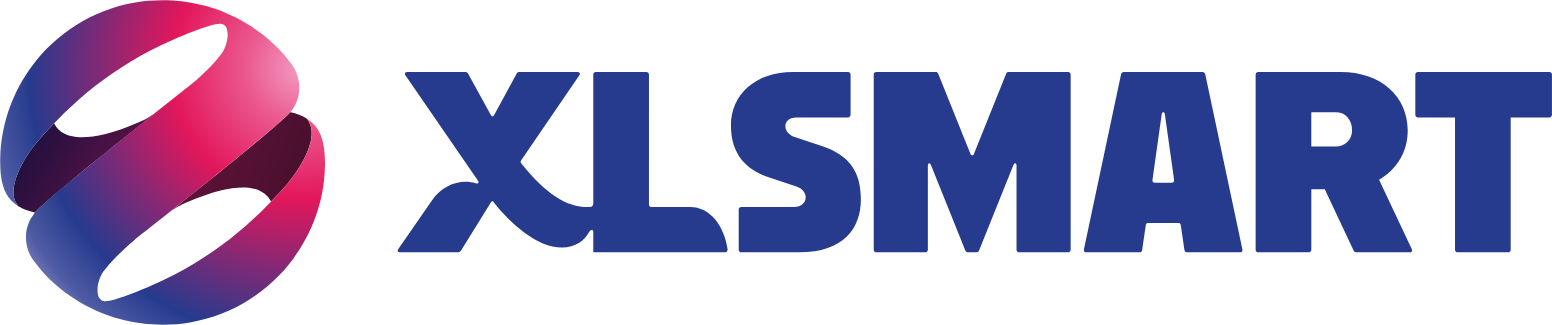 PT XLSMART Telecom Sejahtera Tbk logo large (transparent PNG)