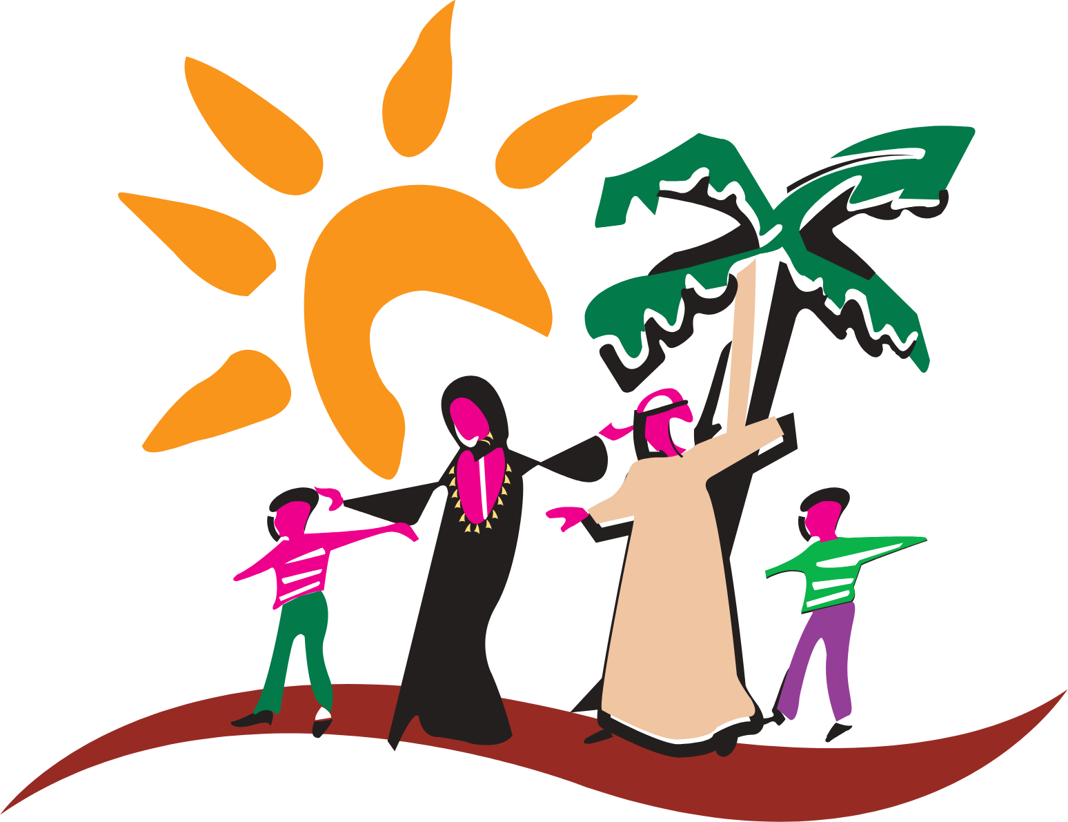 Bahrain Family Leisure Company logo (transparent PNG)