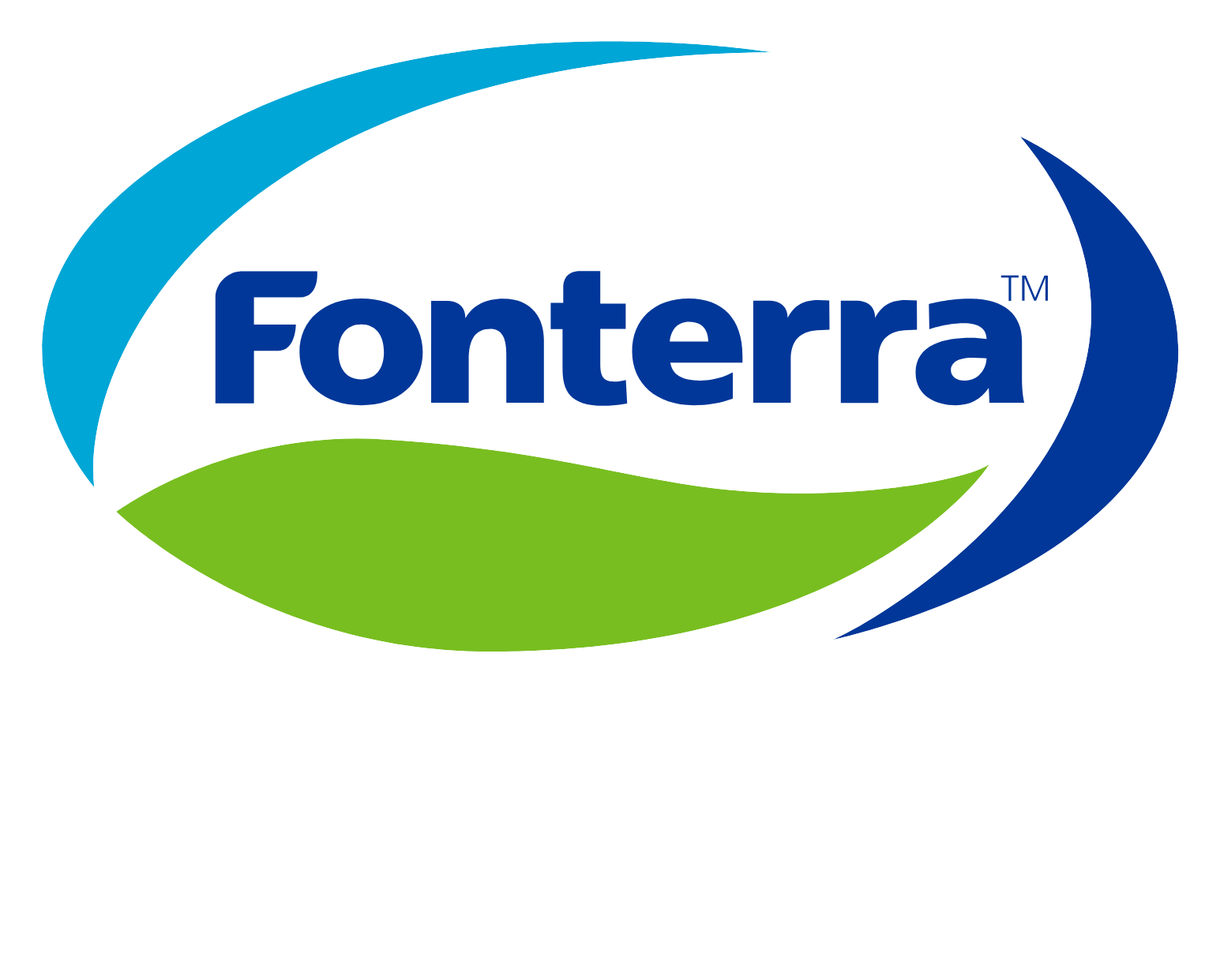 Fonterra logo fulle size on a dark background (transparent PNG)
