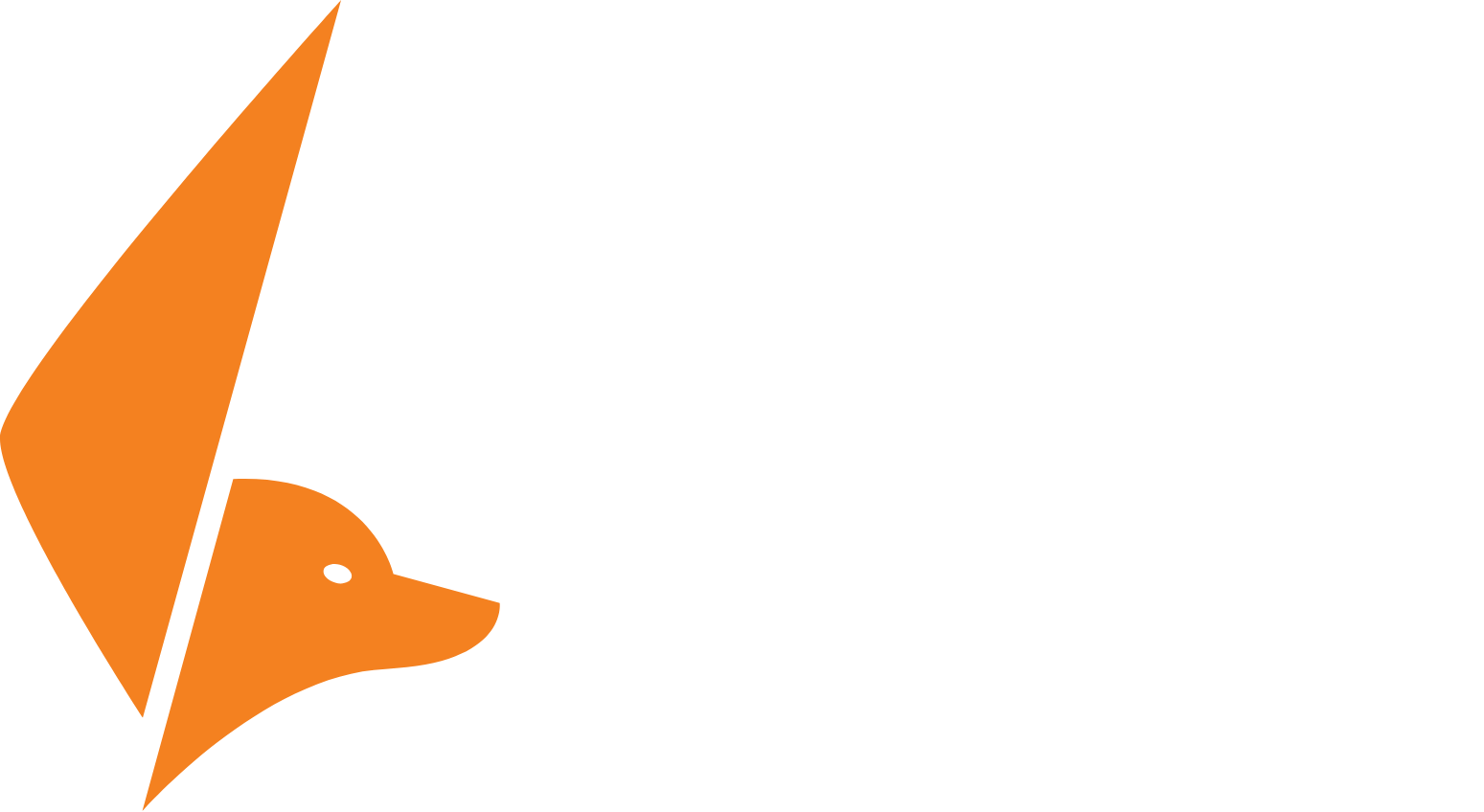 Fennec Pharmaceuticals logo grand pour les fonds sombres (PNG transparent)
