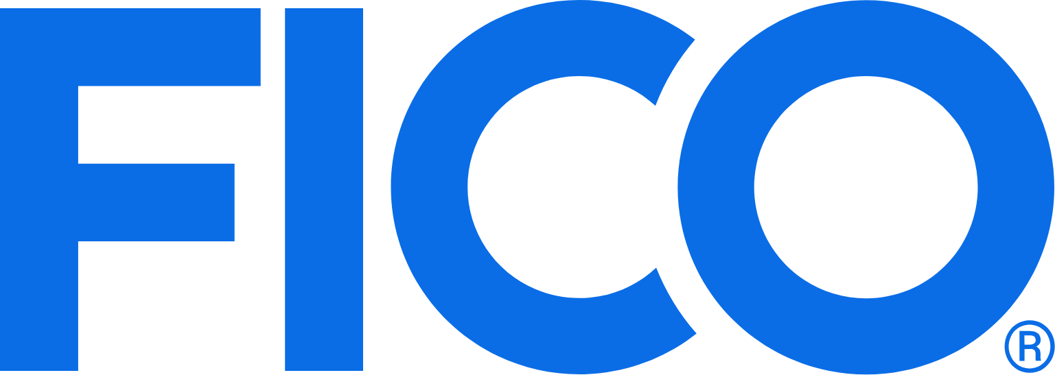 Fair Isaac (FICO) logo large (transparent PNG)