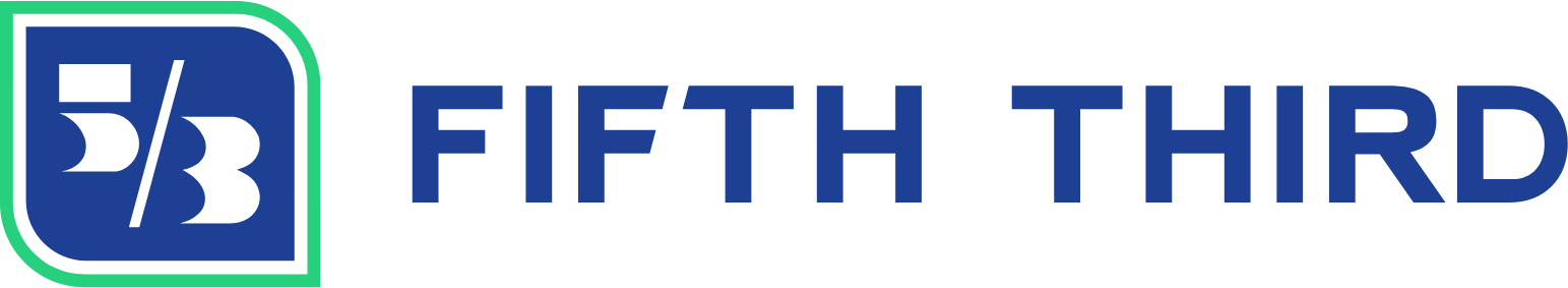 Fifth Third Bank
 logo large (transparent PNG)