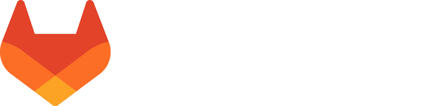 GitLab logo fulle size on a dark background (transparent PNG)