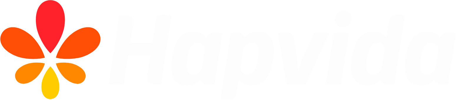 Hapvida logo fulle size on a dark background (transparent PNG)