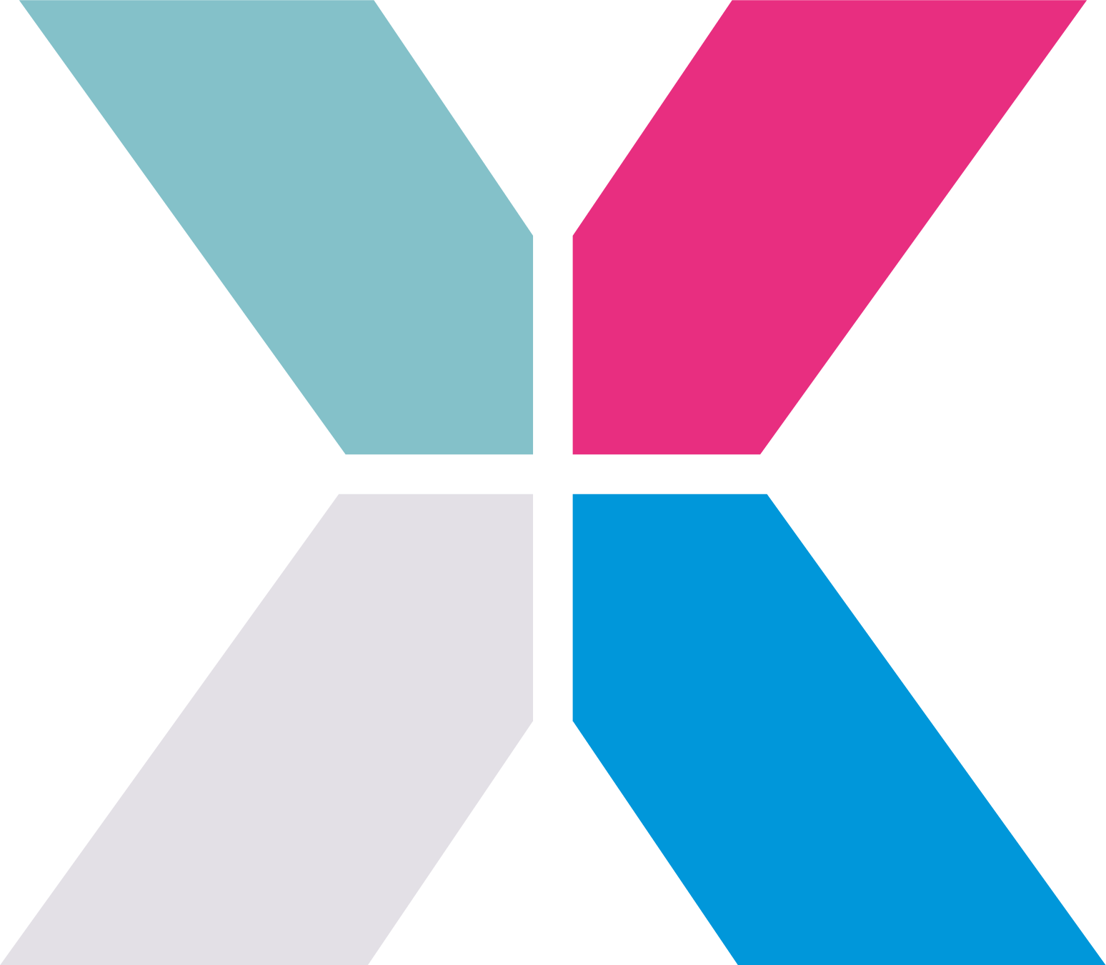 HBX Group International plc Logo für dunkle Hintergründe (transparentes PNG)