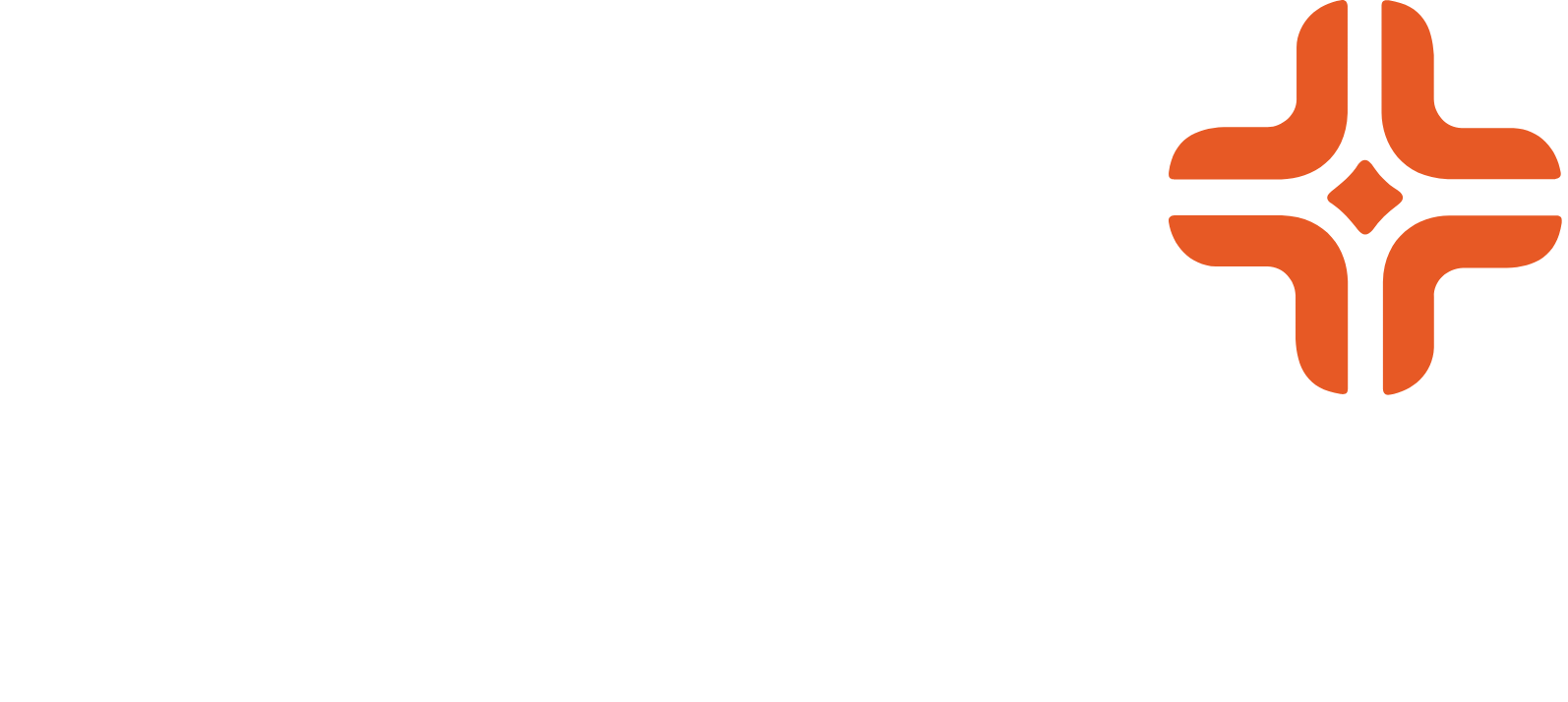 HCA Healthcare logo grand pour les fonds sombres (PNG transparent)