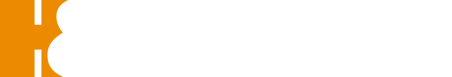 H&E Equipment Services Logo groß für dunkle Hintergründe (transparentes PNG)