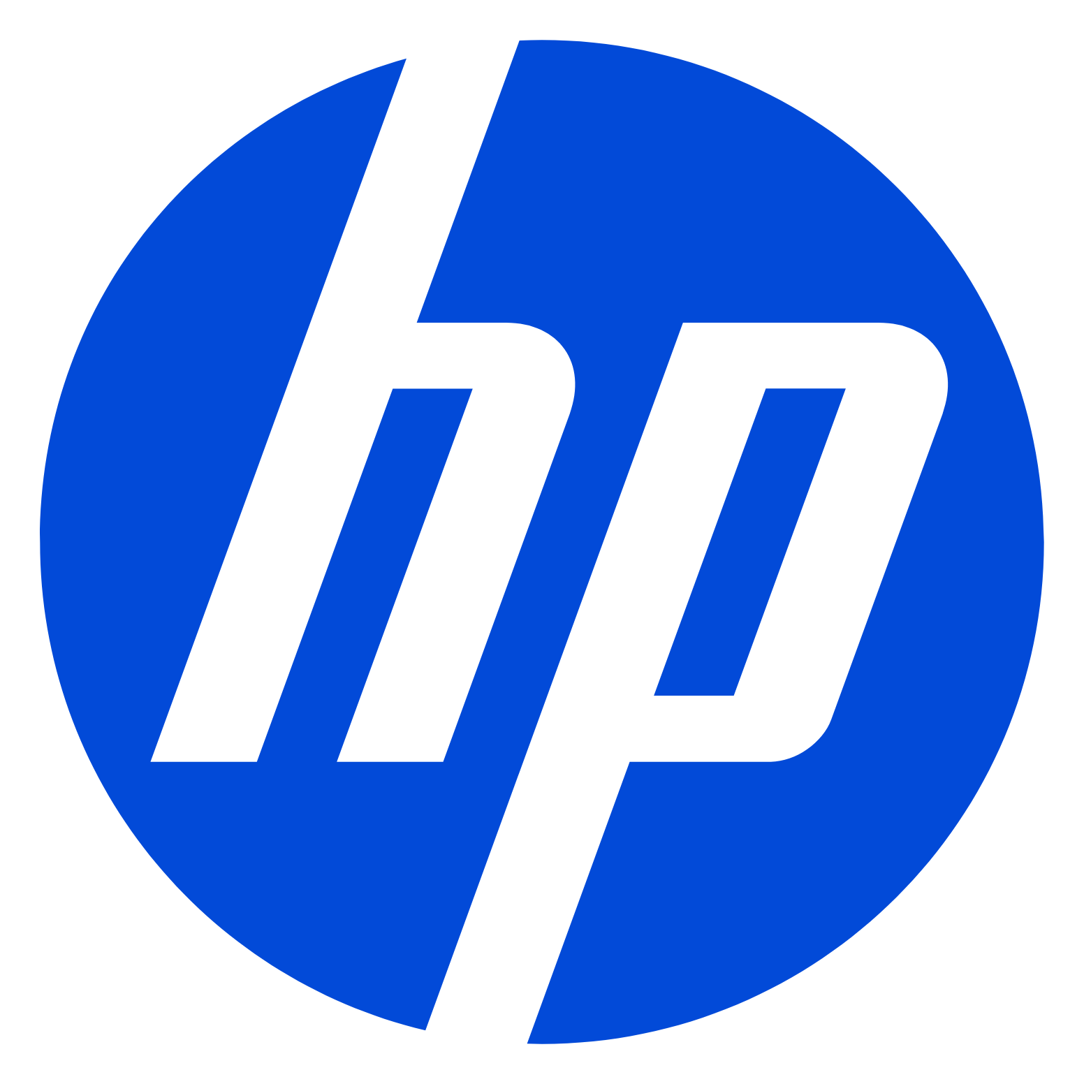 HP logo (transparent PNG)
