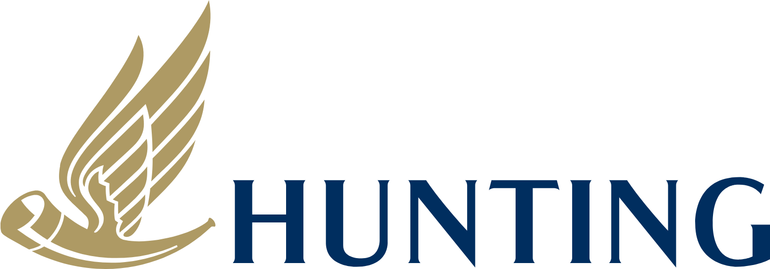 Hunting PLC logo large (transparent PNG)