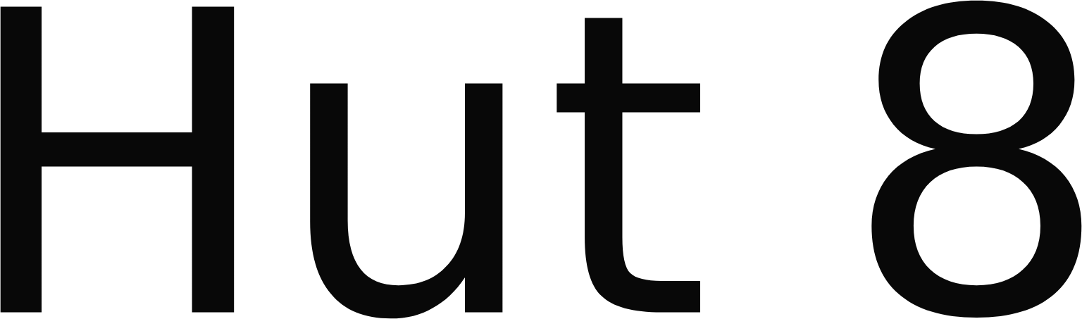 Hut 8 logo large (transparent PNG)