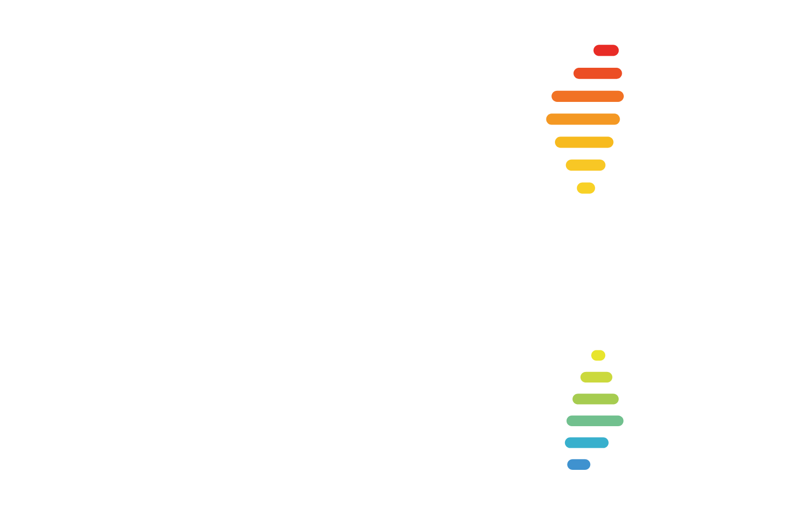 IDEAYA Biosciences Logo groß für dunkle Hintergründe (transparentes PNG)