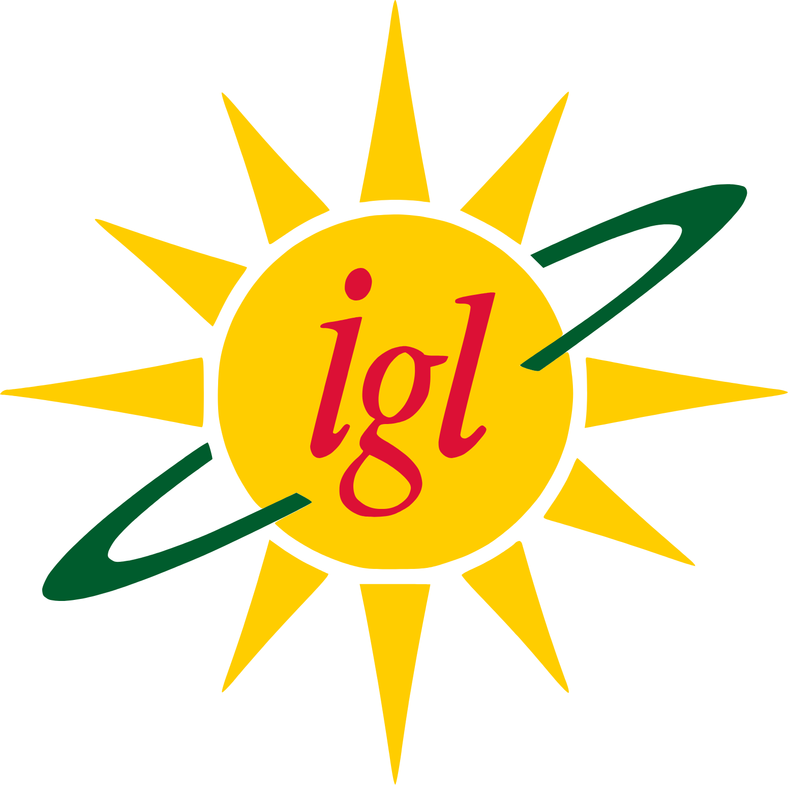 Indraprastha Gas
 logo (transparent PNG)