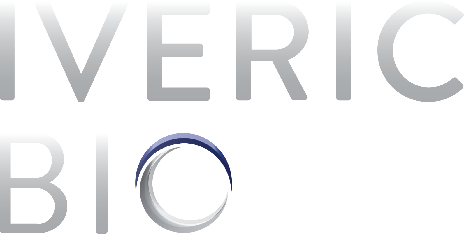 IVERIC bio logo fulle size on a dark background (transparent PNG)