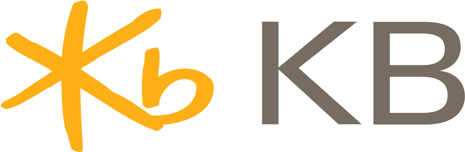 KB Financial Group logo large (transparent PNG)