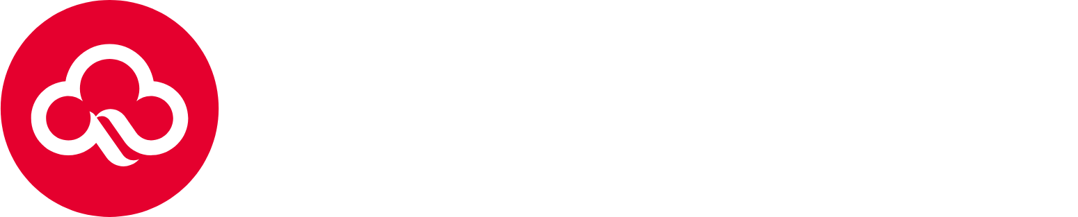 Kingsoft Cloud Logo groß für dunkle Hintergründe (transparentes PNG)