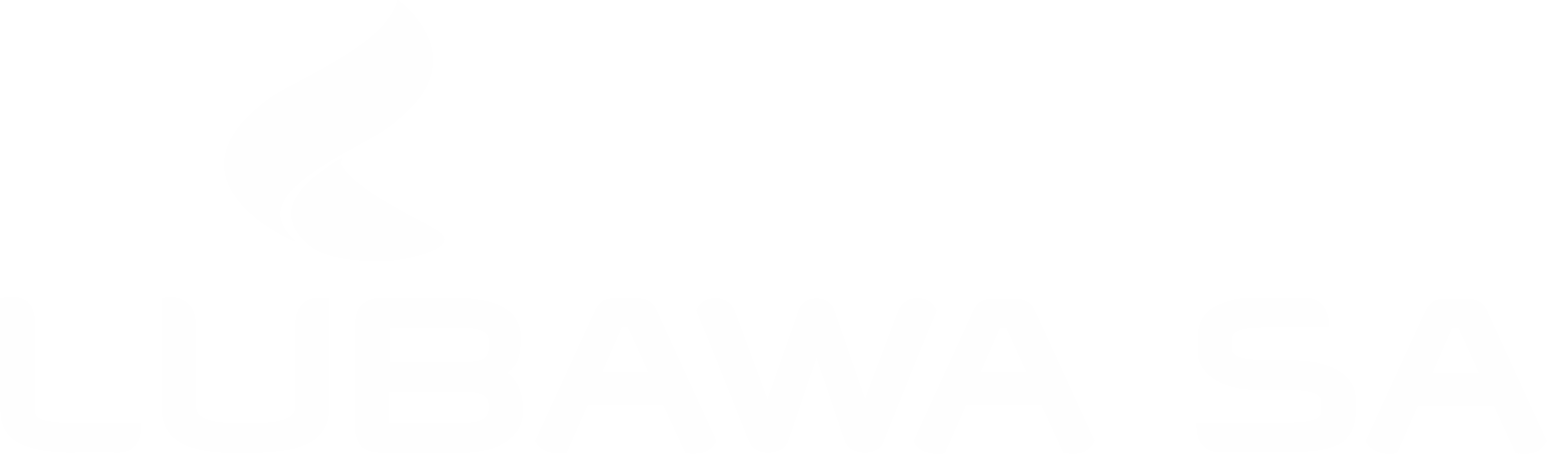 Lubawa logo fulle size on a dark background (transparent PNG)
