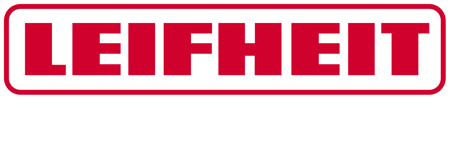 Leifheit logo fulle size on a dark background (transparent PNG)