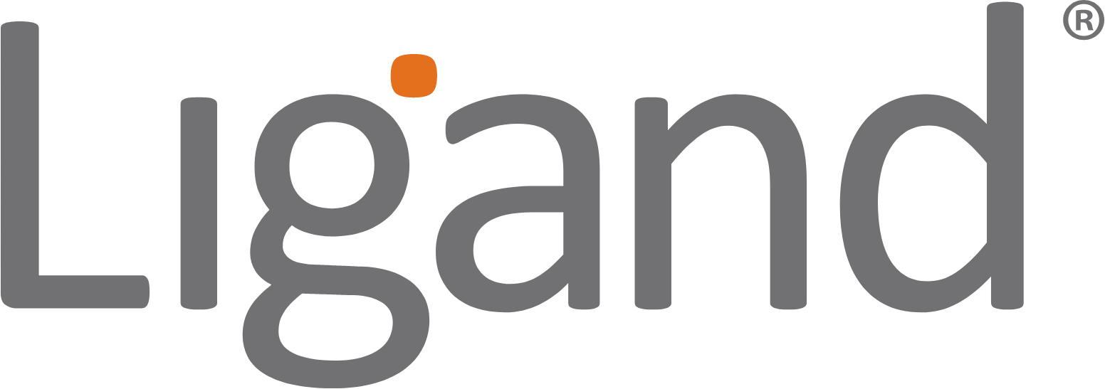 Ligand Pharmaceuticals logo large (transparent PNG)