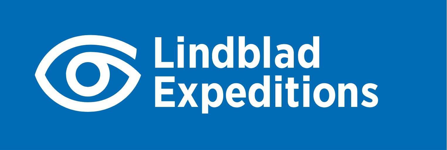 Lindblad Expeditions logo fulle size on a dark background (transparent PNG)