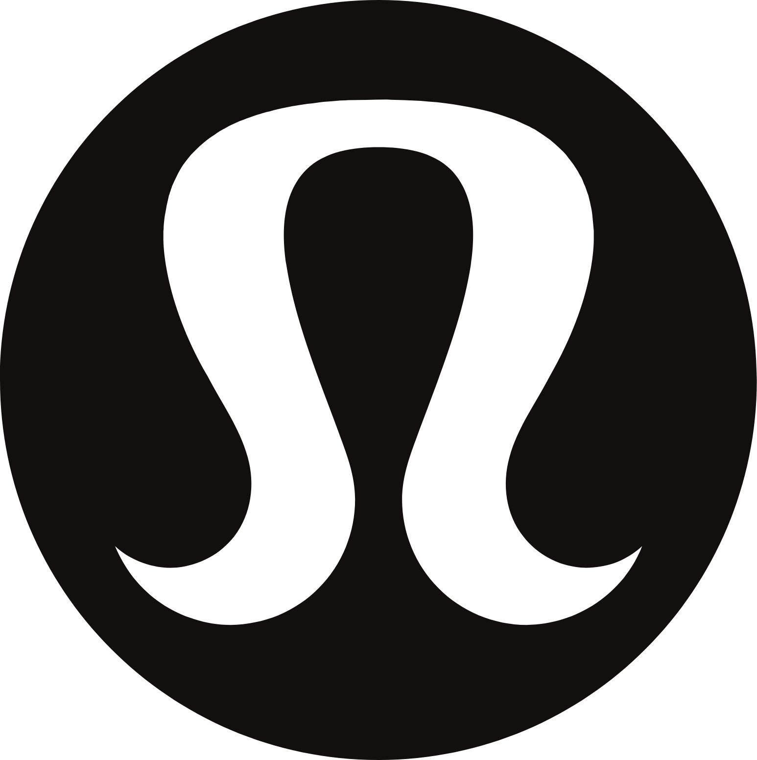 lululemon athletica logo (transparent PNG)
