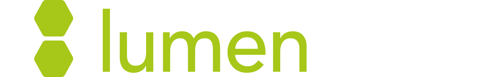 LumenRadio logo grand pour les fonds sombres (PNG transparent)