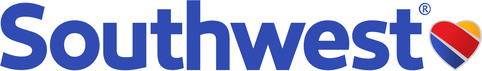 Southwest Airlines logo in transparent PNG and vectorized SVG formats