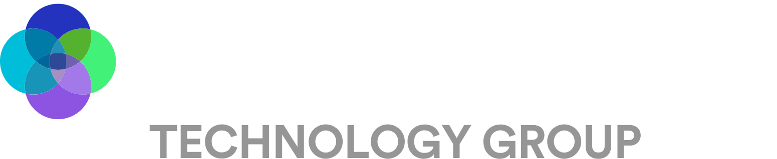 Macquarie Technology Group logo grand pour les fonds sombres (PNG transparent)