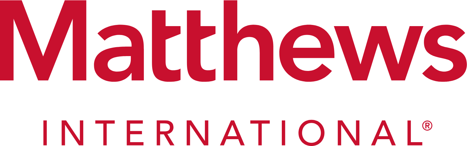 Matthews International Corporation
 logo fulle size on a dark background (transparent PNG)