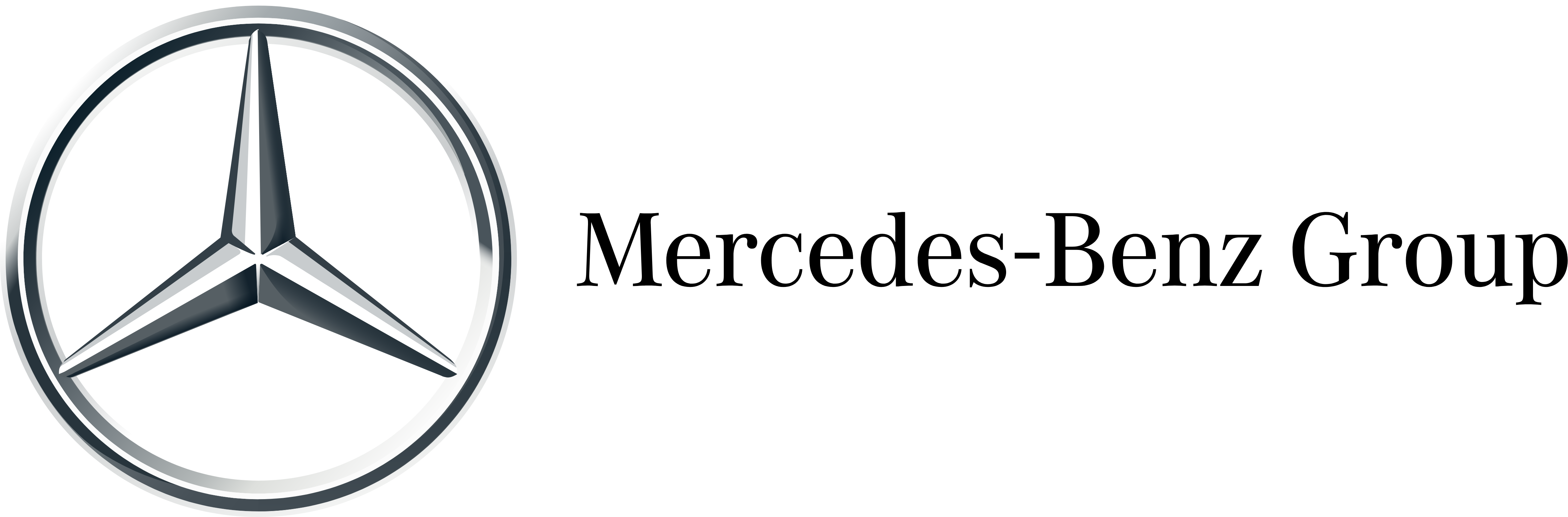 Mercedes-Benz logo large (transparent PNG)
