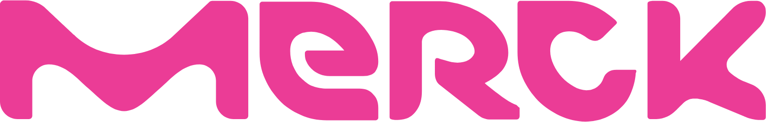 Merck KGaA logo large (transparent PNG)