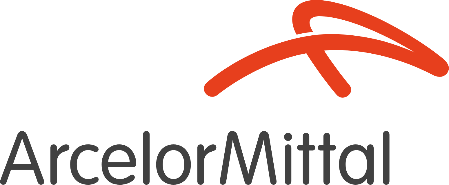 ArcelorMittal logo large (transparent PNG)