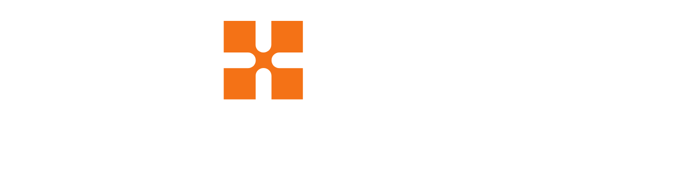 Mensch und Maschine logo grand pour les fonds sombres (PNG transparent)