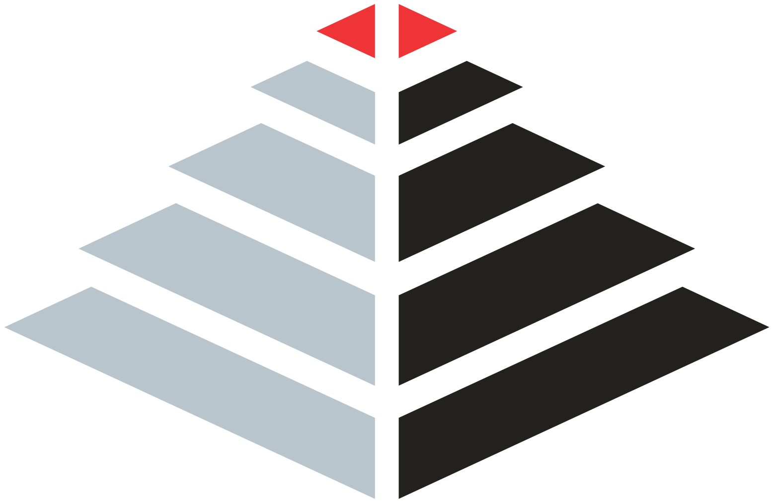 Munshaat Real Estate Projects Company logo pour fonds sombres (PNG transparent)