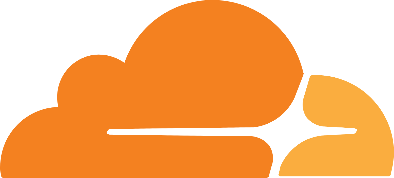 Cloudflare logo (PNG transparent)