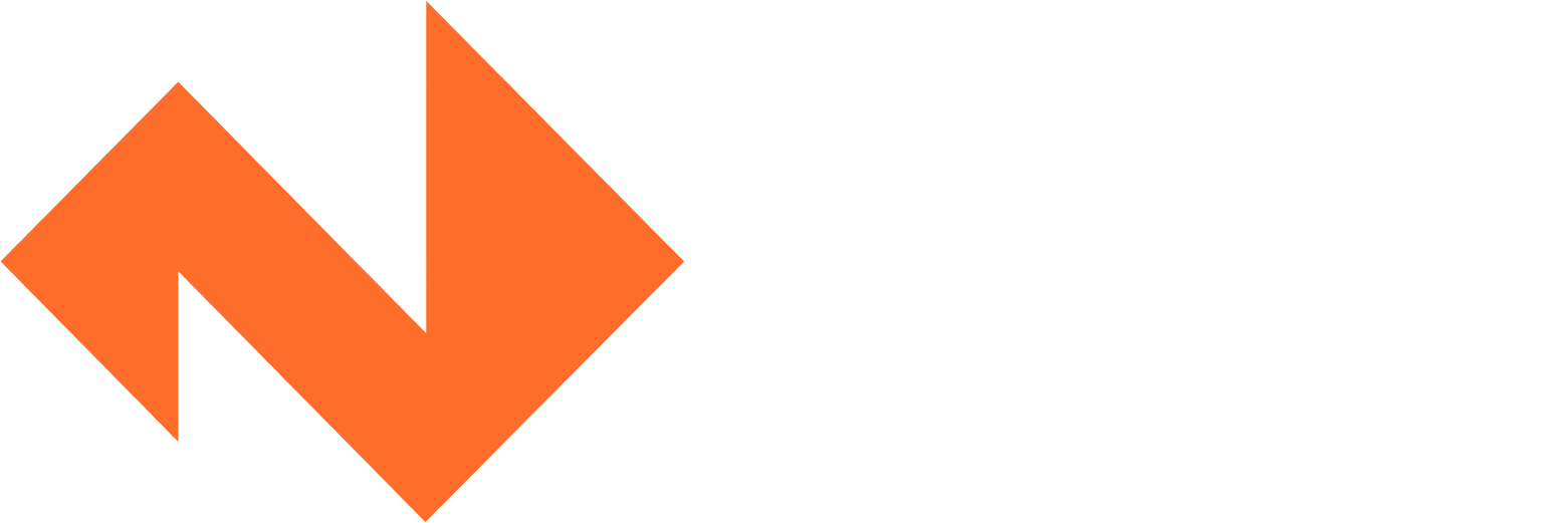 Nitro Games logo large for dark backgrounds (transparent PNG)