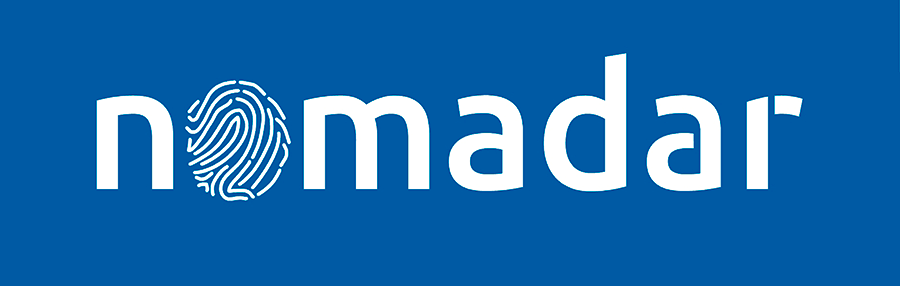 Nomadar Logo groß für dunkle Hintergründe (transparentes PNG)