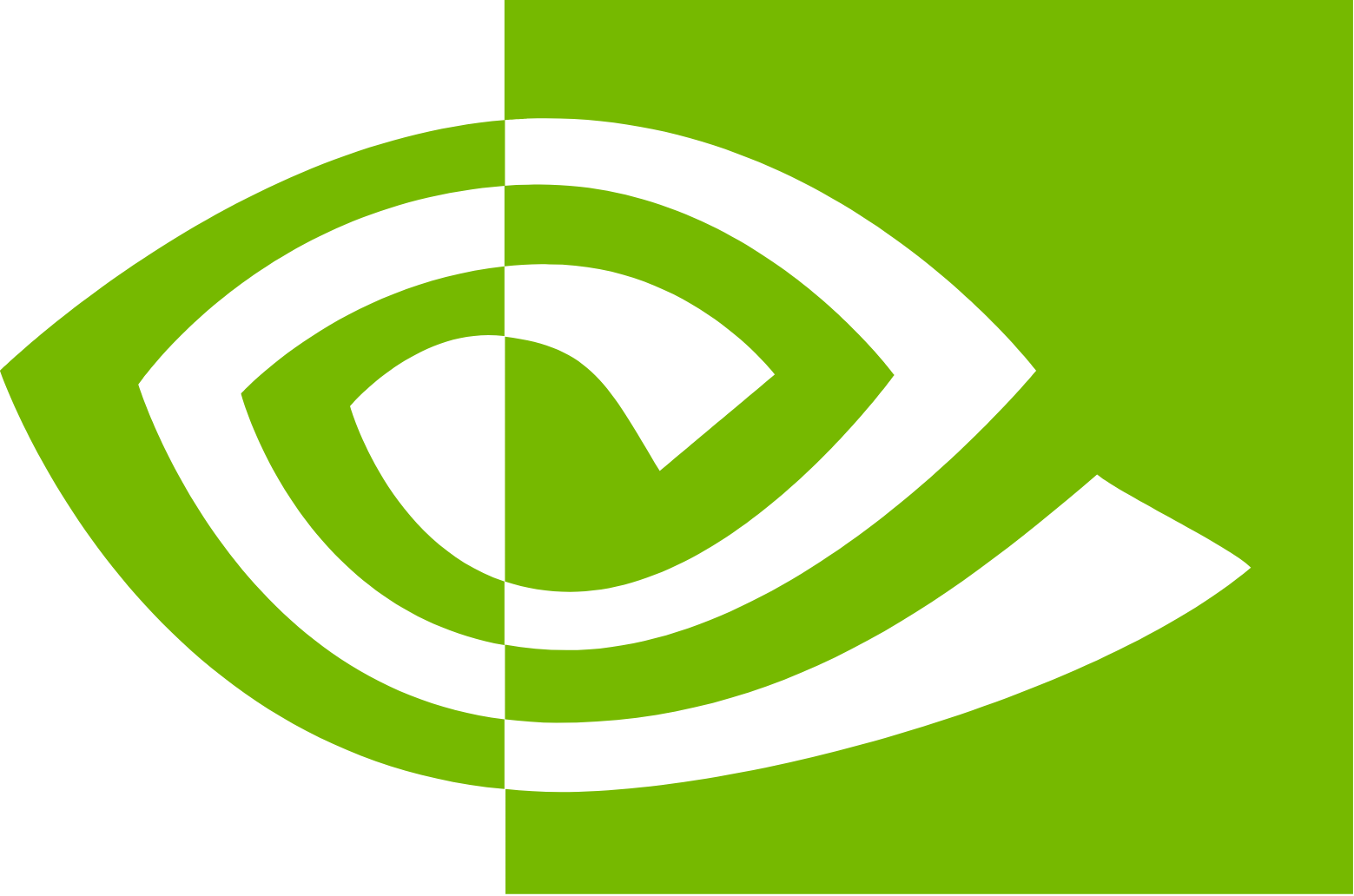 NVIDIA logo (PNG transparent)