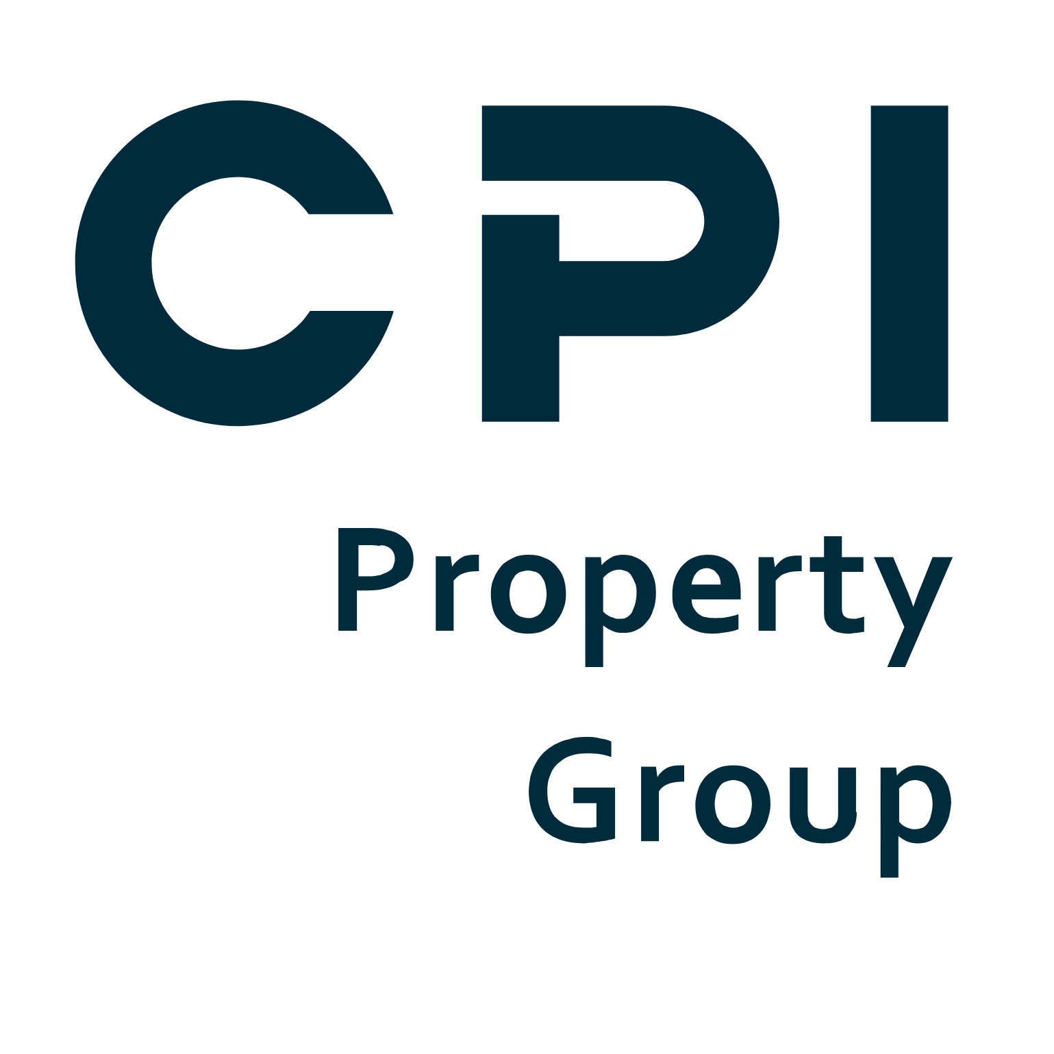 CPI Property Group logo on a dark background (transparent PNG)