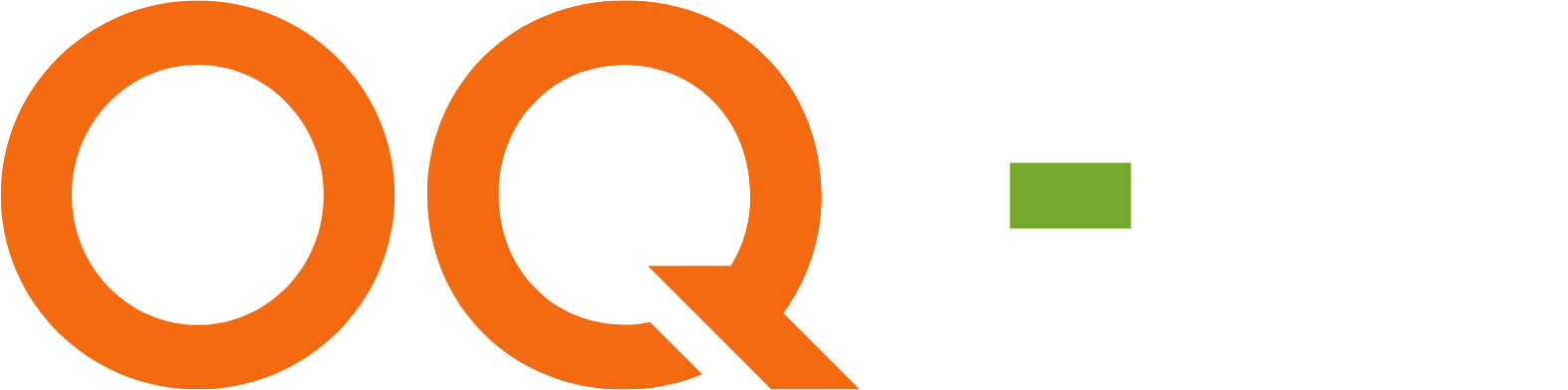 OQ Gas Network Company Logo für dunkle Hintergründe (transparentes PNG)
