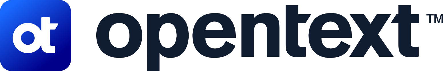 OpenText logo large (transparent PNG)