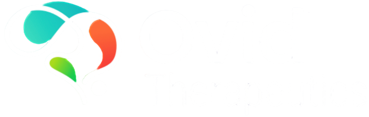 Ovid Therapeutics
 Logo groß für dunkle Hintergründe (transparentes PNG)