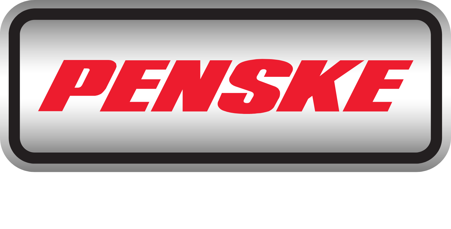Penske Automotive Group logo grand pour les fonds sombres (PNG transparent)