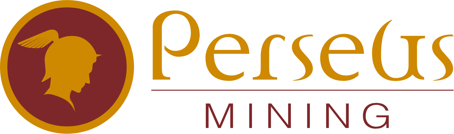 Perseus Mining logo large (transparent PNG)