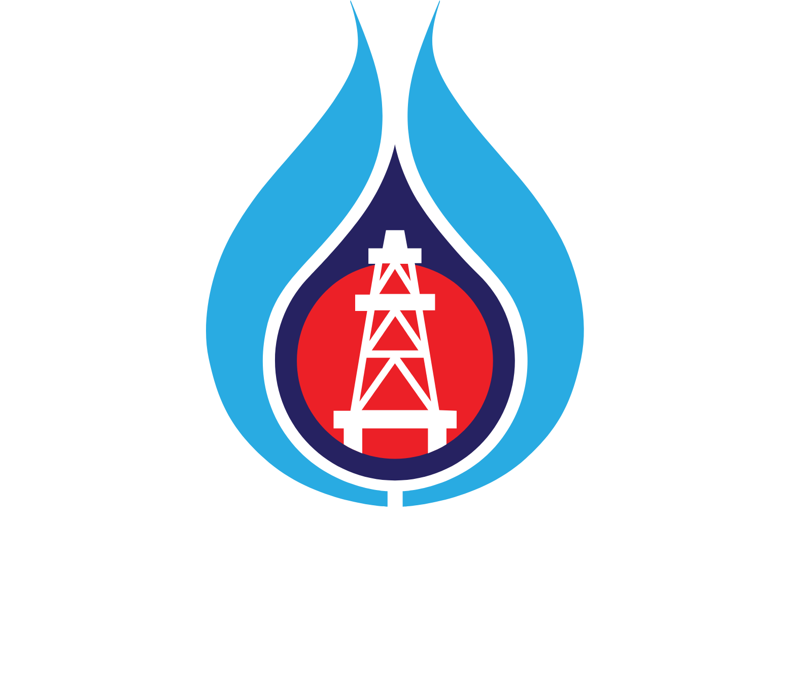 PTT Exploration and Production logo fulle size on a dark background (transparent PNG)