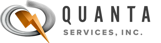 Quanta Services
 logo large (transparent PNG)
