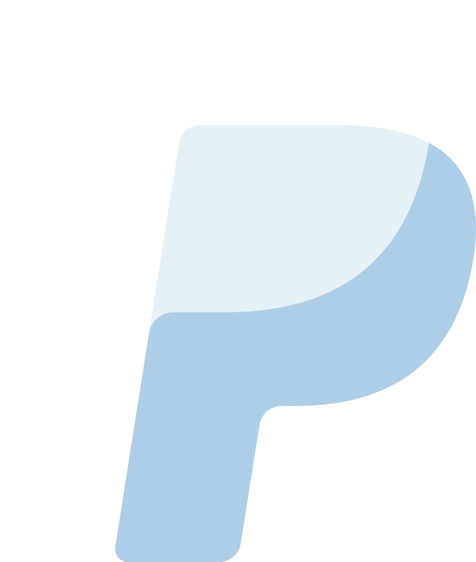 PayPal logo pour fonds sombres (PNG transparent)
