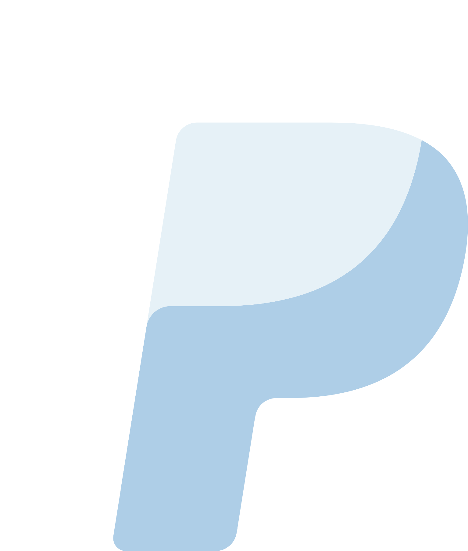 PayPal logo on a dark background (transparent PNG)
