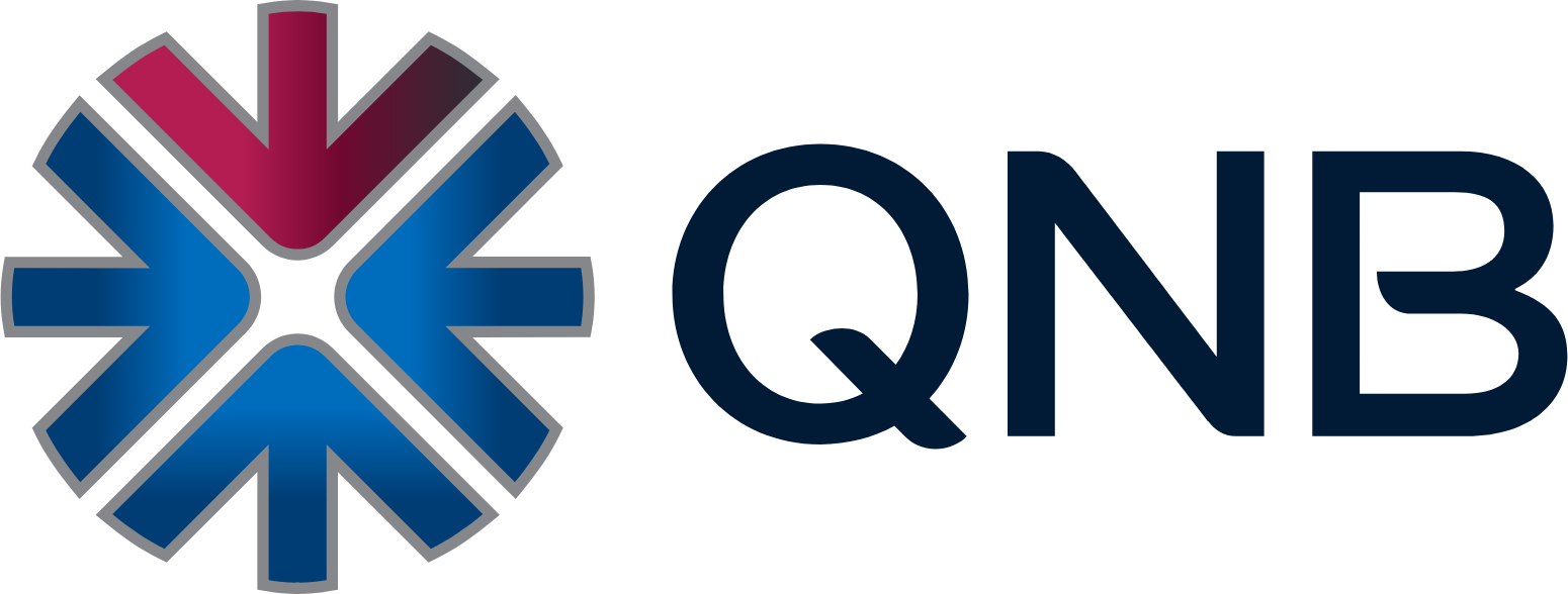 QNB Finansbank logo large (transparent PNG)