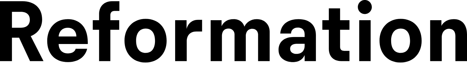 Reformation Inc. logo large (transparent PNG)