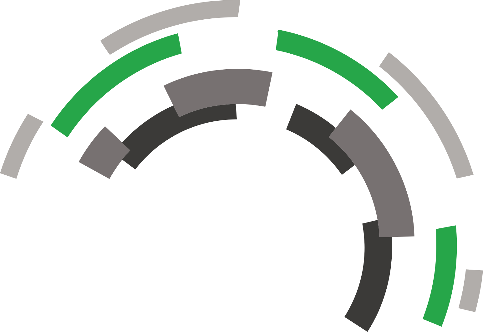 Riley Permian logo grand pour les fonds sombres (PNG transparent)
